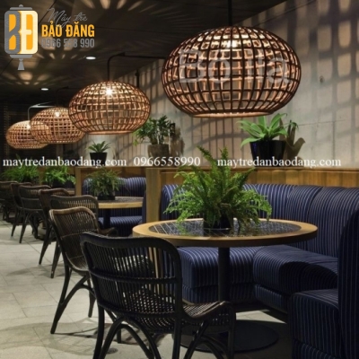 ĐÈN LỒNG MÂY TRE QUẢ CẦU