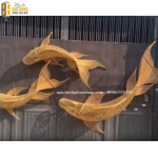 ĐÈN LỒNG MÂY TRE CÁ CHÉP 01