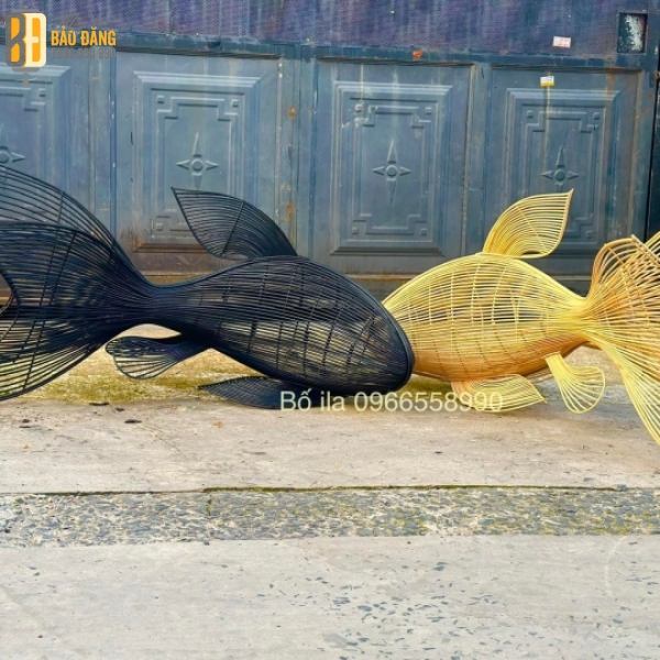 ĐÈN LỒNG MÂY TRE CÁ BỐN ĐUÔI