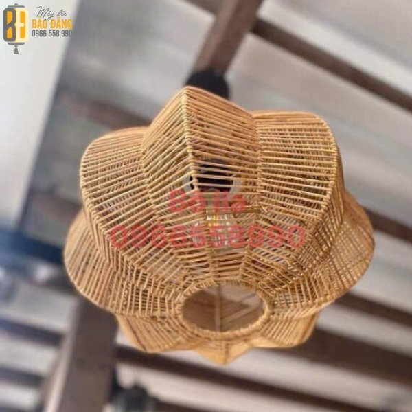 ĐÈN LỒNG MÂY TRE BÍ NGÔ 01