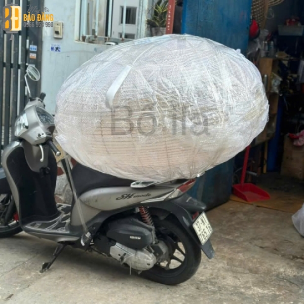 ĐÈN LỒNG MÂY TRE QUẢ CẦU 01