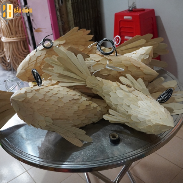 ĐÈN LỒNG CÁ CHÉP HÓA RỒNG