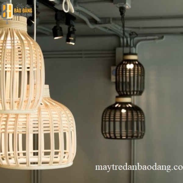 ĐÈN LỒNG MÂY TRE GIỎ CUA