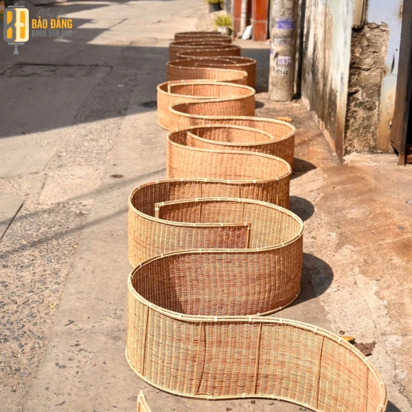 DẢI LỤA MÂY DECOR THẢ TRẦN