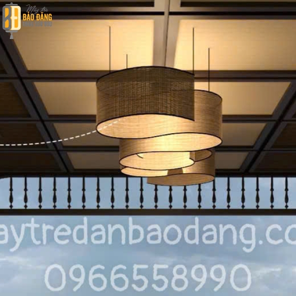 DẢI LỤA MÂY DECOR THẢ TRẦN