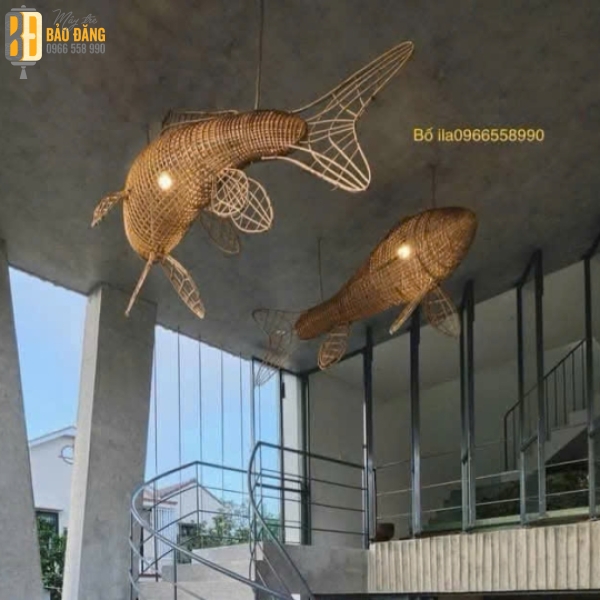 ĐÈN LỒNG CÁ MÂY THẢ TRẦN