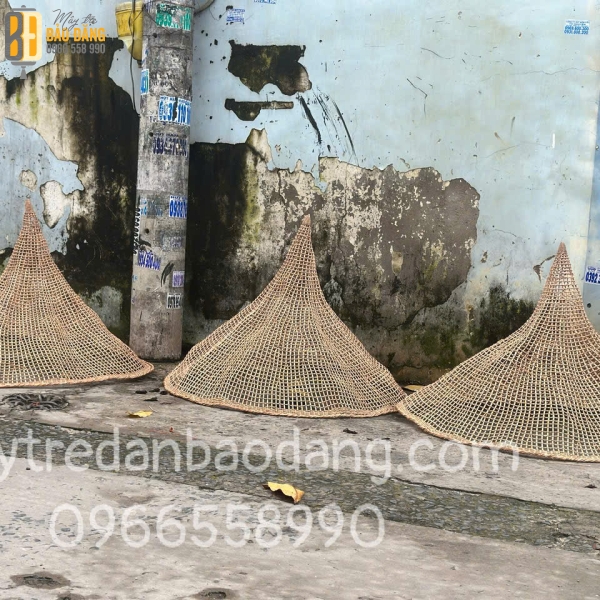 ĐÈN CHÀI ĐÁNH CÁ CHẤT LIỆU MÂY