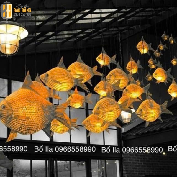 ĐÈN LỒNG ĐÀN CÁ MÂY